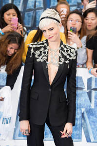 Cara Delevingne attends the 'Valerian And The City Of A Thousand Planets' European Premiere at Cineworld Leicester Square on July 24, 2017 in London, England 4.jpg