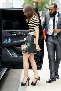 Lily-Collins-in-Mini-Skirt--14.jpg