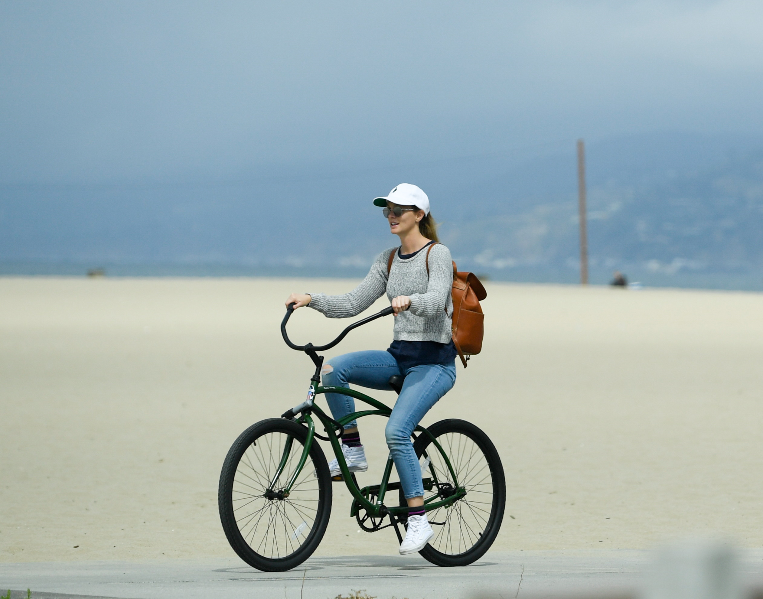 She got a bike