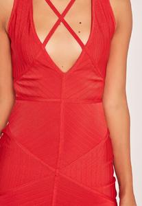 premium-red-bandage-harness-detail-midi-dress 2.jpg