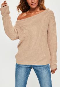beige-off-shoulder-knitted-sweater 2.jpg