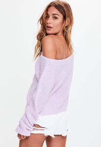 lilac-off-shoulder-cropped-knitted-sweater 3.jpg
