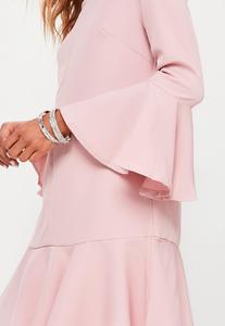 pink-frilled-trim-shirt-dress 2.jpg
