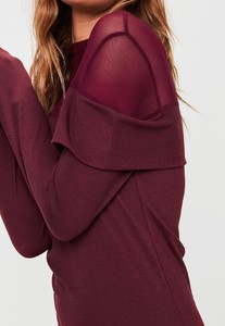 burgundy-mesh-insert-dress 2.jpg