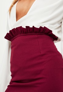 burgundy-crepe-frill-waist-detail-mini-skirt 2.jpg