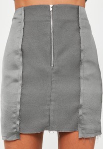 grey-crepe-satin-frayed-hem-mini-skirt 2.jpg