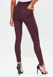 burgundy-high-waisted-skinny-jeans 3.jpg