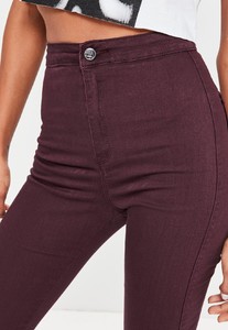 burgundy-high-waisted-skinny-jeans 2.jpg