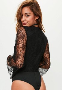 black-lace-plunge-flared-sleeve-bodysuit 2.jpg