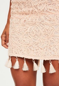 nude-cornelli-lace-tassel-hem-high-neck-mini-dress 2.jpg