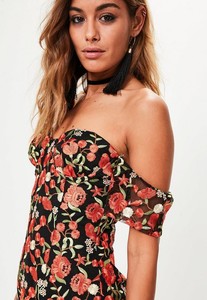red-floral-embroidered-bardot-mini-dress 2.jpg