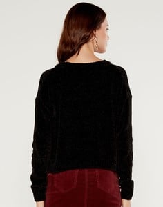 chenille-cropped-jumper-black-back-kl33593che.jpg