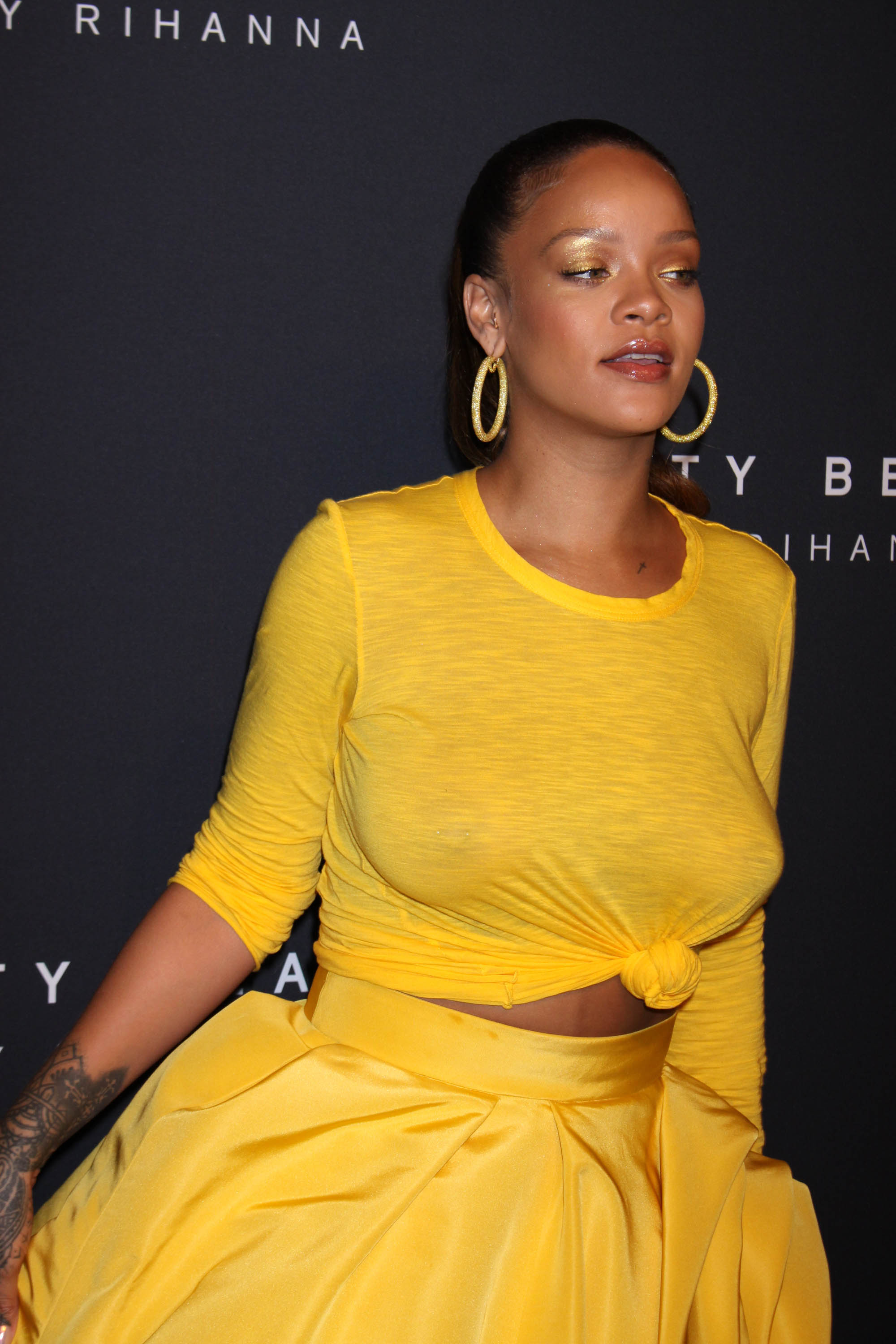 At "Fenty Beauty by Rihanna" Launch, New York Fashion Week (9/7/1...