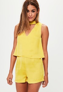 yellow-double-layer-choker-romper.jpg