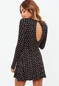 black-long-sleeve-floral-wrap-jersey-tea-dress 3.jpg