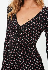 black-long-sleeve-floral-wrap-jersey-tea-dress 2.jpg