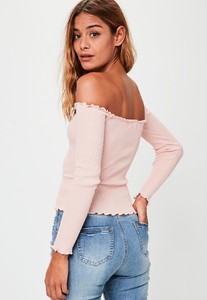 pink-ribbed-knitted-bardot-top 3.jpg