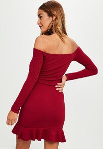 red-crepe-bardot-mini-dress 3.jpg