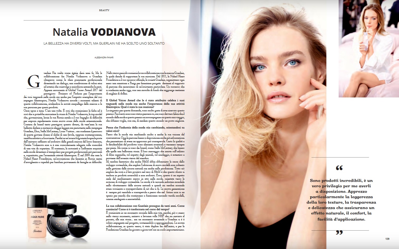 Natalia Vodianova - Page 672 - Female Fashion Models - Bellazon