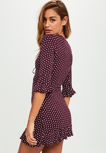burgundy-polka-dot-print-frill-tea-dress.jpg 3.jpg
