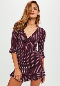 burgundy-polka-dot-print-frill-tea-dress.jpg 2.jpg