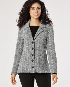 Gabriela Salvado Pendleton 5-Button Knit Jacket 45341_D586.jpg