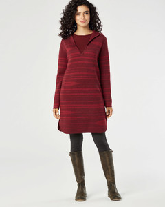 Gabriela Salvado Pendleton Hooded Merino Wool Sweater Dress 48144_8540.jpg