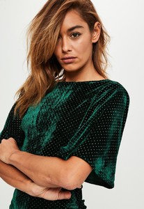 green-velvet-polka-dot-dress.jpg 2.jpg