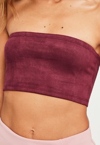 burgundy-faux-suede-bandeau-top 2.jpg