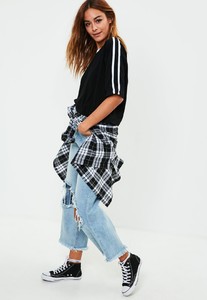 black-contrast-shoulder-stripe-crop-t-shirt 1.jpg