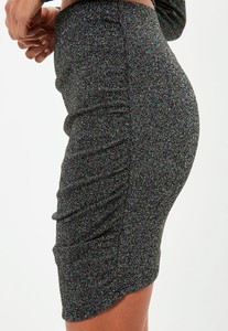 black-metallic-ruched-skirt 2.jpg