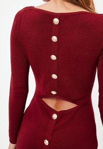 burgundy-button-back-knitted-dress 3.jpg