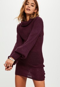 burgundy-balloon-sleeve-roll-neck-sweater-dress.jpg