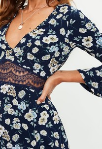 navy-crop-sleeve-lace-waist-printed-skater-dress 2.jpg