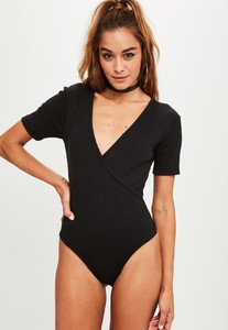 black-rib-wrap-front-short-sleeve-bodysuit 2.jpg