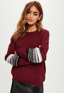 burgundy-trim-sleeve-sweatshirt 2.jpg