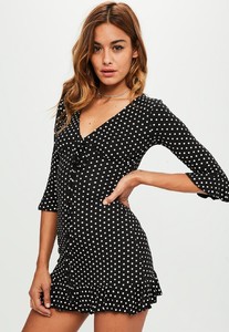 black-polka-dot-print-frill-tea-dress 2.jpg