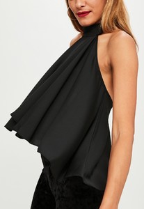 black-satin-ruffle-halterneck-crop-top 2.jpg