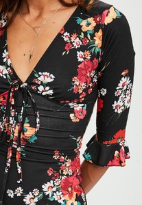 black-floral-printed-jersey-ruffle-tea-dress 2.jpg