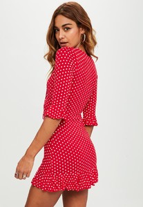 red-frill-polka-dot-print-dress 3.jpg