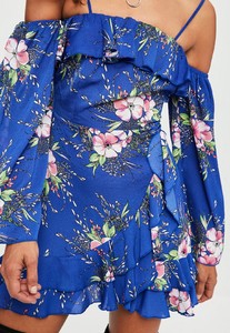 blue-bardot-printed-wrap-front-tea-dress 2.jpg