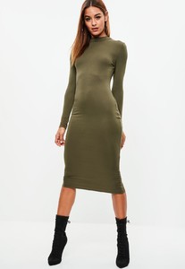khaki-roll-neck-midi-dress.jpg 1.jpg