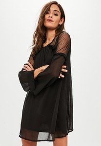 black-dobby-frill-shift-dress.jpg