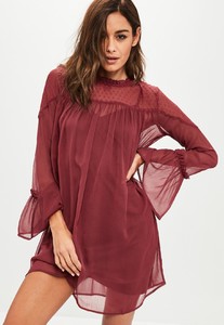 red-dobby-mesh-shift-dress.jpg