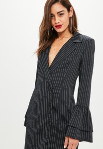 black-pinstripe-frill-sleeve-blazer-dress.jpg 2.jpg