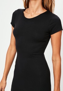 petite-black-short-sleeve-midi-dress.jpg 2.jpg