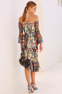 Sequin Embroidered Floral Off-The-Shoulder Dress 01.jpg
