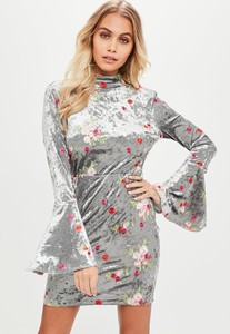 grey-embroidered-velvet-flare-sleeve-dress (2).jpg