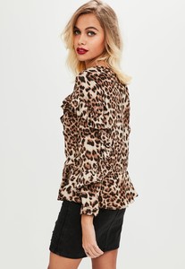 brown-leopard-print-frill-blouse (2).jpg