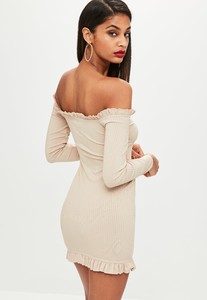 nude-ribbed-bardot-ruffle-bodycon-dress (2).jpg